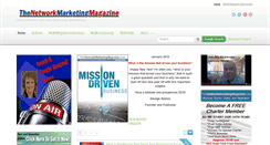 Desktop Screenshot of mlmnetworkmagazine.com